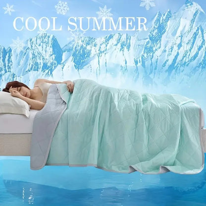 Large Cooling Blanket for Hot Sleepers, Soft & Lightweight