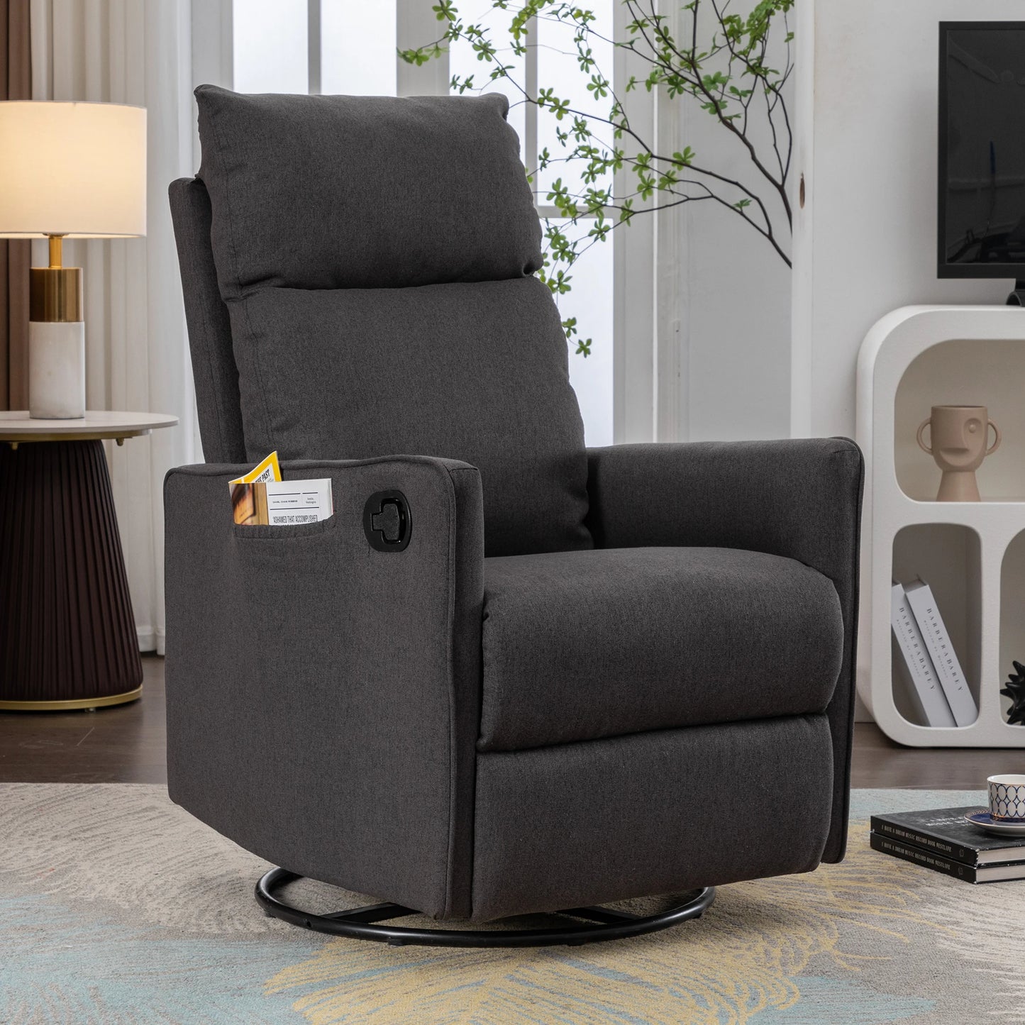 Rocking Glider Recliner, Nursery or Living Room