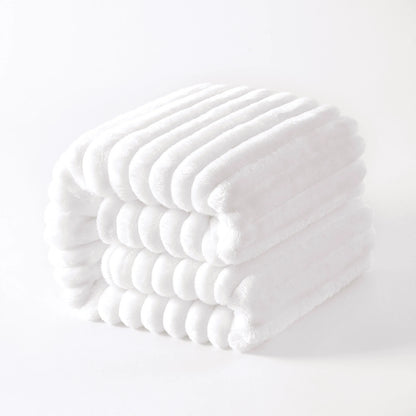 Plush Fleece Blanket, Soft Lightweight