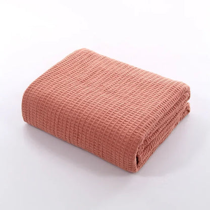 Pure Cotton Beehive Lightweight Soft Blanket