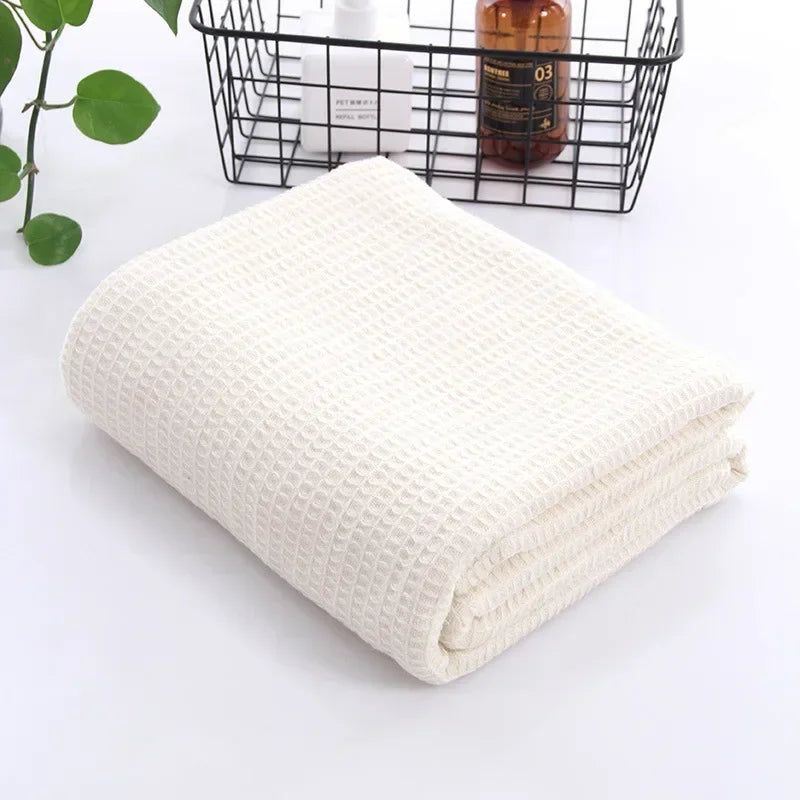Pure Cotton Beehive Lightweight Soft Blanket