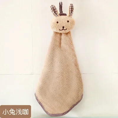 Hand Towel Cartoon Washcloths Kids