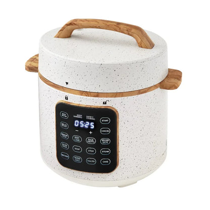 6-Quart Pressure Cooker with Touch Control Display