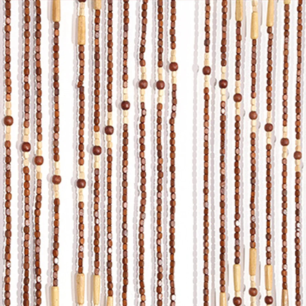 Wooden Bead Curtain